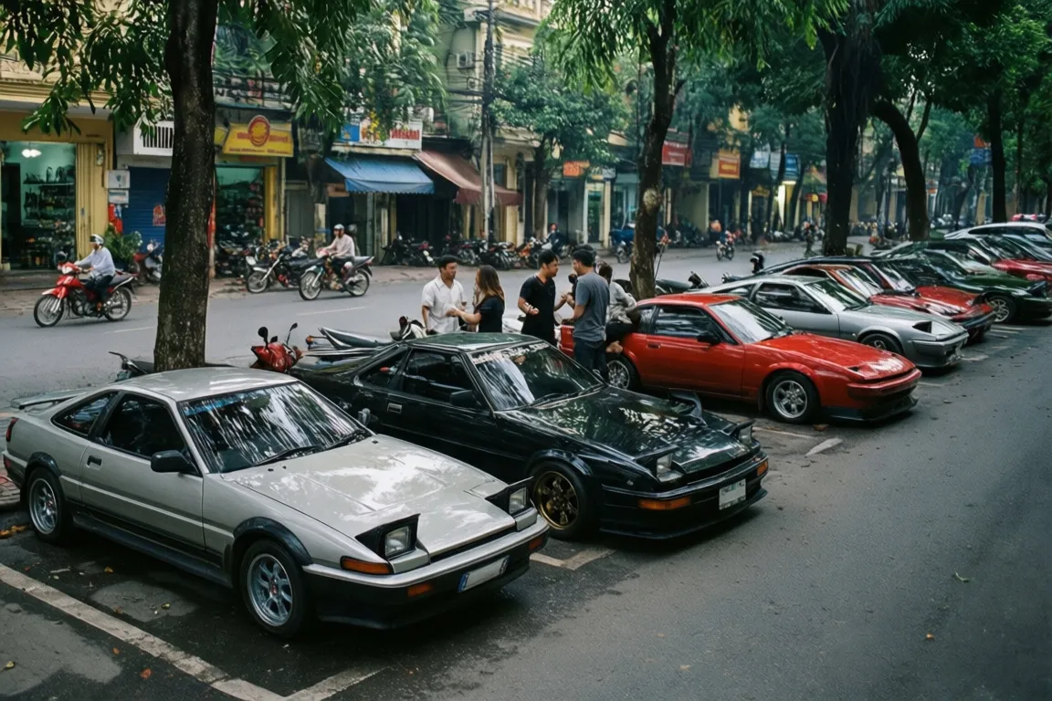 How to Start a Vietnamese Car Club Focused on Vintage Japanese Sports Cars
